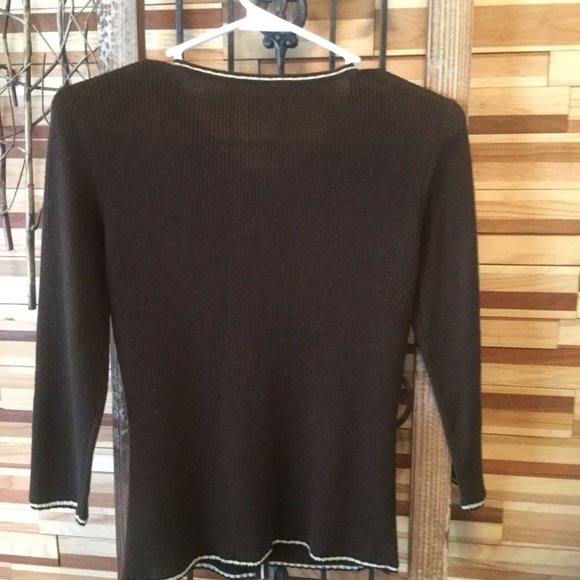 ANN TAYLOR SOFT KNIT TOP - Picture 3 of 5